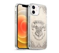 Head Case Designs Licenciado Oficialmente Harry Potter Hogwarts Parchment Sorcerer's Stone I Carcasa de Gel de Silicona Compatible con Apple iPhone 12 / iPhone 12 Pro