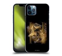 Head Case Designs Licenciado Oficialmente Harry Potter Hufflepuff Deathly Hallows XVIII Carcasa rígida Compatible con Apple iPhone 12 / iPhone 12 Pro