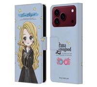 Head Case Designs Licenciado Oficialmente Harry Potter Luna Lovegood Reliquias de la Muerte XXXVII Funda de Cuero Tipo Cartera Compatible con Apple iPhone 18 Pro MAX