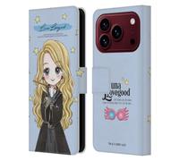 Head Case Designs Licenciado Oficialmente Harry Potter Luna Lovegood Reliquias de la Muerte XXXVII Funda de Cuero Tipo Cartera Compatible con Apple iPhone 18 Pro