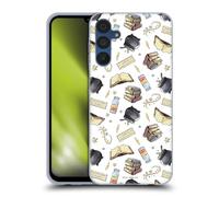 Head Case Designs Licenciado Oficialmente Harry Potter Patrón Hogwarts Reliquias de la Muerte XIII Caso Funda de Gel Suave Compatible con Samsung Galaxy A15