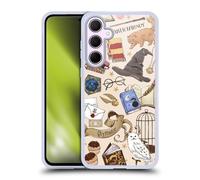 Head Case Designs Licenciado Oficialmente Harry Potter Patrón Hogwarts Reliquias de la Muerte XXXVII Caso Funda de Gel Suave Compatible con Samsung Galaxy A35 5G