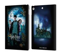 Head Case Designs Licenciado Oficialmente Harry Potter Póster de Ron, Harry y Hermione Prisoner of Azkaban IV Carcasa de Cuero Tipo Libro Compatible con Apple iPad 10.2 2019/2020/2021