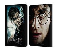 Head Case Designs Licenciado Oficialmente Harry Potter Potrait Reliquias mortales VII Carcasa de Cuero Tipo Libro Compatible con Kindle Paperwhite 1/2 / 3