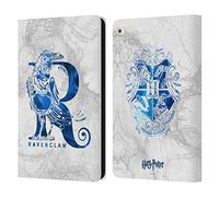 Head Case Designs Licenciado Oficialmente Harry Potter Ravenclaw Aguamenti Reliquias de la Muerte IX Carcasa de Cuero Tipo Libro Compatible con Apple iPad Air 2 (2014)
