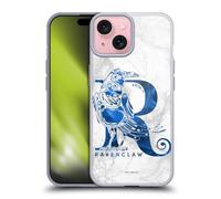 Head Case Designs Licenciado Oficialmente Harry Potter Ravenclaw Aguamenti Reliquias de la Muerte IX Caso Funda de Gel Suave Compatible con Apple iPhone 15