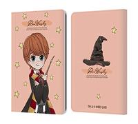 Head Case Designs Licenciado Oficialmente Harry Potter Ron Weasley Reliquias de la Muerte XXXVII Carcasa de Cuero Tipo Libro Compatible con Kindle Paperwhite 1/2 / 3