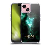 Head Case Designs Licenciado Oficialmente Harry Potter Stag Expecto Patronum Reliquias de la Muerte XXXV Caso Funda de Gel Suave Compatible con Apple iPhone 15