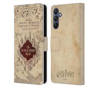 Head Case Designs Licenciado Oficialmente Harry Potter The Marauder's Map Prisionero de Azkaban II Carcasa de Cuero Tipo Libro Compatible con Samsung Galaxy A15