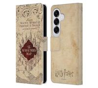 Head Case Designs Licenciado Oficialmente Harry Potter The Marauder's Map Prisionero de Azkaban II Funda de Cuero Tipo Cartera Compatible con Samsung Galaxy S26