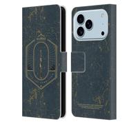 Head Case Designs Licenciado Oficialmente Hogwarts Legacy Vive The Unwritten Gráficos Funda de Cuero Tipo Cartera Compatible con Apple iPhone 17 Pro