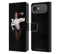 Head Case Designs Licenciado Oficialmente Justice League DC Comics Zatanna #15 Arte cómico Oscuro Funda de Cuero Tipo Cartera Compatible con Apple iPhone 17 Air