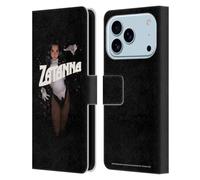 Head Case Designs Licenciado Oficialmente Justice League DC Comics Zatanna #15 Arte cómico Oscuro Funda de Cuero Tipo Cartera Compatible con Apple iPhone 17 Pro