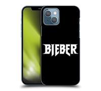 Head Case Designs Licenciado Oficialmente Justin Bieber Nombre del Logotipo Tour Merchandising Carcasa rígida Compatible con Apple iPhone 13