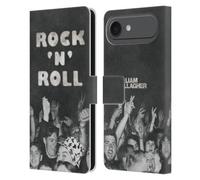 Head Case Designs Licenciado Oficialmente Liam Gallagher Portada del Álbum Gráficos Funda de Cuero Tipo Cartera Compatible con Apple iPhone 17 Air