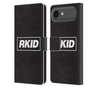 Head Case Designs Licenciado Oficialmente Liam Gallagher Rkid Gráficos Funda de Cuero Tipo Cartera Compatible con Apple iPhone 17 Air