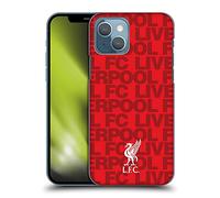 Head Case Designs Licenciado Oficialmente Liverpool Football Club Rojo Patrones de Cresta y Pájaro Liverbird 1 Carcasa rígida Compatible con Apple iPhone 13