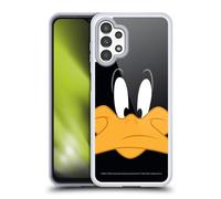 Head Case Designs Licenciado Oficialmente Looney Tunes Pato Lucioso Cara Completa Caso Funda de Gel Suave Compatible con Samsung Galaxy A13 (2022)