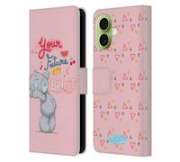 Head Case Designs Licenciado Oficialmente Me To You Tu Futuro es Brillante Diversión Retro Funda de Cuero Tipo Cartera Compatible con Apple iPhone 17
