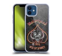 Head Case Designs Licenciado Oficialmente Motorhead As De Picas Vintage Arte Clave Carcasa de Gel de Silicona Compatible con Apple iPhone 12 / iPhone 12 Pro