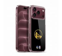 Head Case Designs Licenciado Oficialmente NBA Diseño Negro Golden State Warriors Logo Funda de Gel [Protección de Grado Militar] Compatible con Apple iPhone 18 Pro MAX Y Compatible con MagSafe