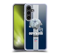 Head Case Designs Licenciado Oficialmente NFL Casco Logotipo de Dallas Cowboys Caso Funda de Gel Suave Compatible con Samsung Galaxy S24+ 5G
