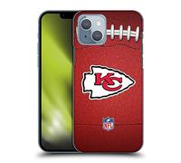 Head Case Designs Licenciado Oficialmente NFL Fútbol Gráficos de Kansas City Chiefs Carcasa rígida Compatible con Apple iPhone 14