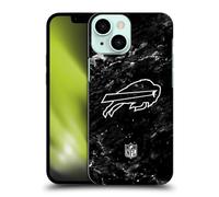 Head Case Designs Licenciado Oficialmente NFL Mármol Buffalo Bills Artwork Carcasa rígida Compatible con Apple iPhone 13 Mini