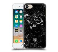 Head Case Designs Licenciado Oficialmente NFL Mármol Obra de Arte de Detroit Lions Carcasa rígida Compatible con Apple iPhone 7/8 / SE 2020 & 2022