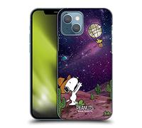 Head Case Designs Licenciado Oficialmente Peanuts Globo Nebulosa Woodstock Snoopy Space Cowboy Carcasa rígida Compatible con Apple iPhone 13
