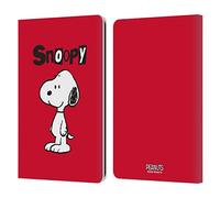 Head Case Designs Licenciado Oficialmente Peanuts Snoopy Personajes Carcasa de Cuero Tipo Libro Compatible con Kindle Paperwhite 1/2 / 3