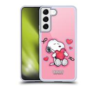 Head Case Designs Licenciado Oficialmente Peanuts XOXO Aerógrafo Snoopy Boardwalk Caso Funda de Gel Suave Compatible con Samsung Galaxy S22 5G