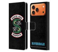 Head Case Designs Licenciado Oficialmente Riverdale Serpientes del Lado Sur Arte Gráfico Funda de Cuero Tipo Cartera Compatible con Apple iPhone 17 Pro MAX