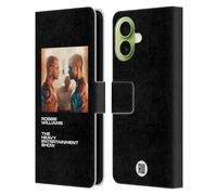 Head Case Designs Licenciado Oficialmente Robbie Williams El espectáculo de Entretenimiento Pesado Calendario Funda de Cuero Tipo Cartera Compatible con Apple iPhone 17
