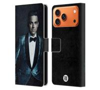 Head Case Designs Licenciado Oficialmente Robbie Williams Fondo Oscuro Calendario Funda de Cuero Tipo Cartera Compatible con Apple iPhone 17 Pro MAX