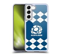 Head Case Designs Licenciado Oficialmente Scotland Rugby Argyle Logotipo 2 Caso Funda de Gel Suave Compatible con Samsung Galaxy S22 5G