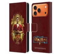 Head Case Designs Licenciado Oficialmente Shazam!: Fury of The Gods Billy Gráficos Funda de Cuero Tipo Cartera Compatible con Apple iPhone 17 Pro MAX