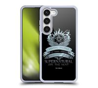 Head Case Designs Licenciado Oficialmente Supernatural Guardar el Logotipo de Personas Vectores Caso Funda de Gel Suave Compatible con Samsung Galaxy S23 5G