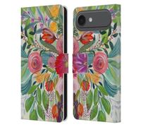 Head Case Designs Licenciado Oficialmente Suzanne Allard Florece La Esperanza Gráficos Florales Funda de Cuero Tipo Cartera Compatible con Apple iPhone 17 Air