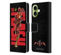 Head Case Designs Licenciado Oficialmente The Flash 2023 Barry Allen Gráficos Funda de Cuero Tipo Cartera Compatible con Apple iPhone 17