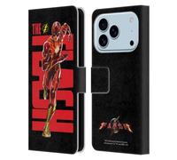 Head Case Designs Licenciado Oficialmente The Flash 2023 Barry Allen Gráficos Funda de Cuero Tipo Cartera Compatible con Apple iPhone 17 Pro
