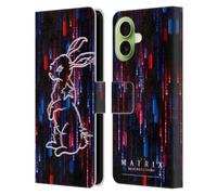 Head Case Designs Licenciado Oficialmente The Matrix Resurrections Choice Is An Illusion Key Art Funda de Cuero Tipo Cartera Compatible con Apple iPhone 17