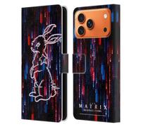 Head Case Designs Licenciado Oficialmente The Matrix Resurrections Choice Is An Illusion Key Art Funda de Cuero Tipo Cartera Compatible con Apple iPhone 17 Pro MAX