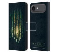 Head Case Designs Licenciado Oficialmente The Matrix Resurrections This Is Not The Real World Key Art Funda de Cuero Tipo Cartera Compatible con Apple iPhone 17 Air