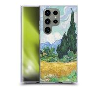 Head Case Designs Licenciado Oficialmente The National Gallery Un Campo de Trigo con cipreses Arte Caso Funda de Gel Suave Compatible con Samsung Galaxy S24 Ultra 5G