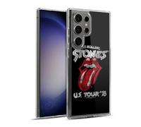 Head Case Designs Licenciado Oficialmente The Rolling Stones US Tour 78 Arte Clave Caso Funda de Gel Suave Compatible con Samsung Galaxy S23 Ultra 5G