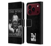 Head Case Designs Licenciado Oficialmente The Who Quadrophenia Album Arte de Banda Funda de Cuero Tipo Cartera Compatible con Apple iPhone 18 Pro