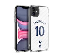 Head Case Designs Licenciado Oficialmente Tottenham Hotspur F.C. James Maddison 2026/27 Players Home Kit 1st Group Funda de Gel [Grado Militar] Compatible con Apple iPhone 11 Y Compatible con MagSafe