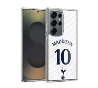 Head Case Designs Licenciado Oficialmente Tottenham Hotspur F.C. James Maddison 2026/27 Players Home Kit 1st Group Funda de Gel Compatible con Samsung Galaxy S25 Ultra