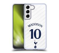 Head Case Designs Licenciado Oficialmente Tottenham Hotspur F.C. James Maddison 2026/27 Players Home Kit 1st Group Funda de Gel Compatible con Samsung Galaxy S22 5G